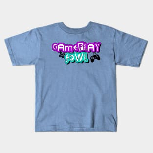 Gameplay Fowl Logo Swag Kids T-Shirt